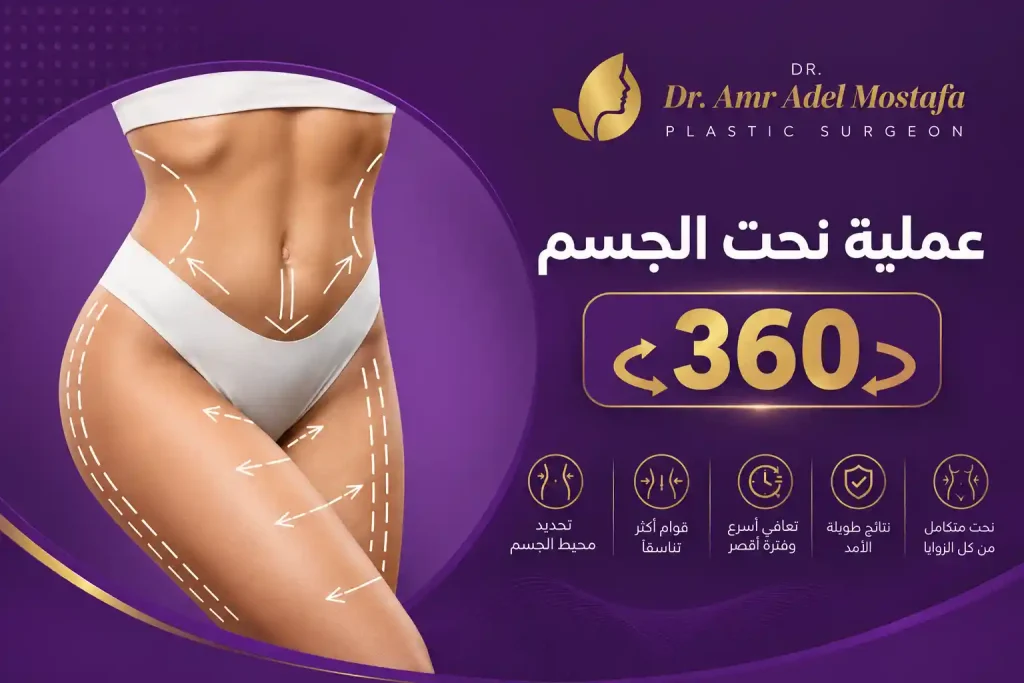 عملية نحت الجسم 360 | المميزات والنتائج والتعافي